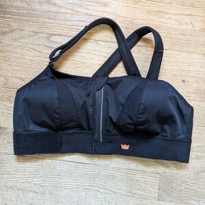 SHEFIT Black Moisture-Wicking Sports Bra